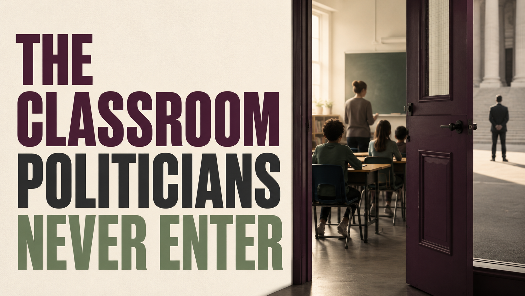 What the World Would Look Like If Schools Were Designed by Teachers, Not Politicians